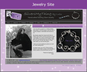 home page of SilversMyThing web site